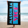 BEACH TOWEL MASSILIA VICE BLACK