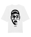 T-SHIRT PANAME SPIKE LEE OVERSIZED WHITE - Tshirt Oversize Col Montant - Bio