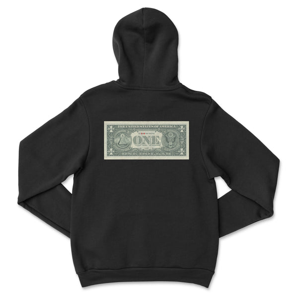 HOODIE ONE DOLLAR IN ZOB WE TRUST