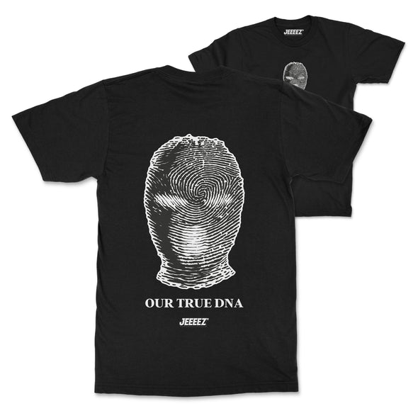 T-SHIRT BLACK OUR TRUE DNA