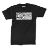 T-SHIRT BLACK PLEASE HOLD MY BOARD WHILE I'M ROLLING MY SPLIFF