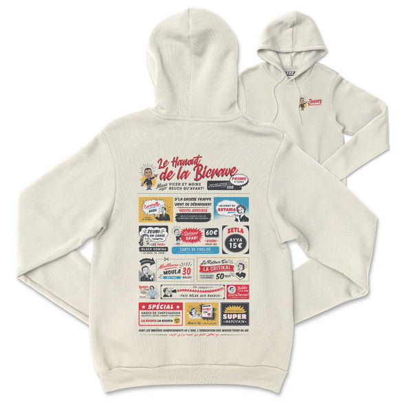 HOODIE CRÈME LE HANOUT DE LA BICRAVE