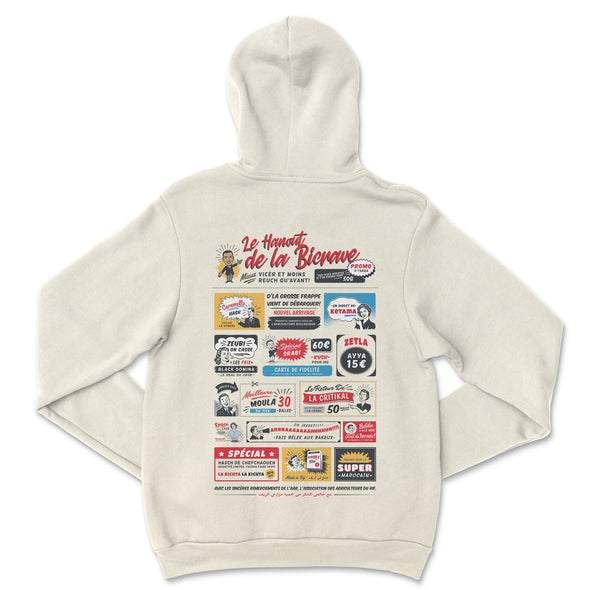 HOODIE CRÈME LE HANOUT DE LA BICRAVE