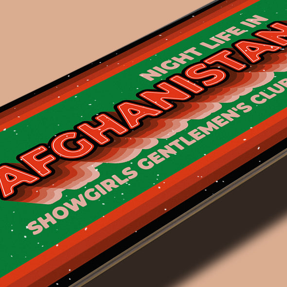 SKATE DECK AFGHANISTAN