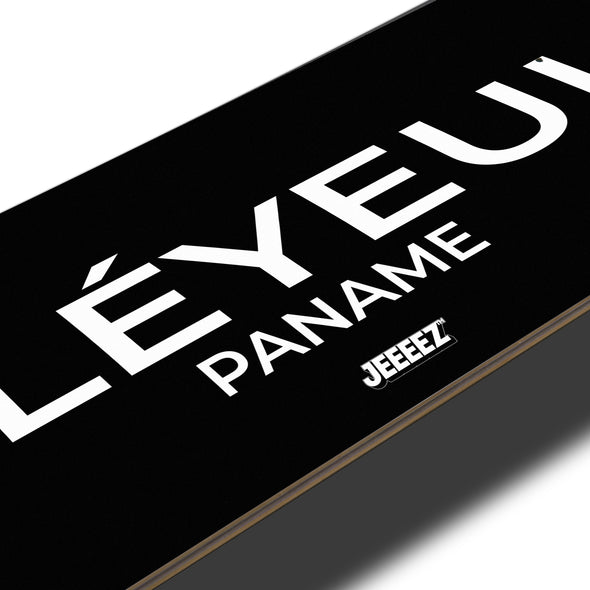 SKATE DECK BLACK BALEYEUKS PANAME