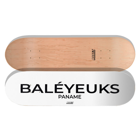 SKATE DECK WHITE BALEYEUKS PANAME