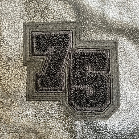 VARSITY JACKET JEEEEZ BLACK - FROM FUCKING PANAME MADAME