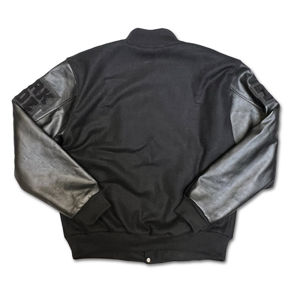 VARSITY JACKET JEEEEZ BLACK - FROM FUCKING PANAME MADAME