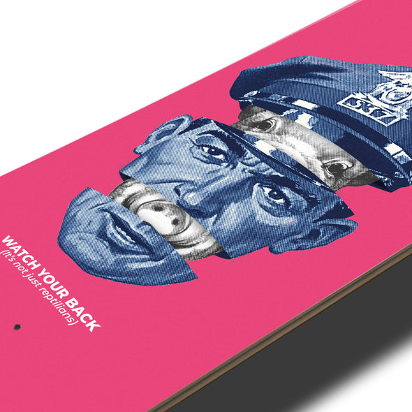 SKATE DECK WATCH YOUR BACK