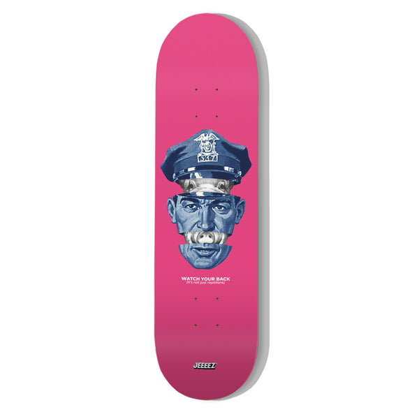 SKATE DECK WATCH YOUR BACK