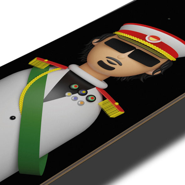 SKATE DECK MOUAMMAR KADHAFI BIG TOY