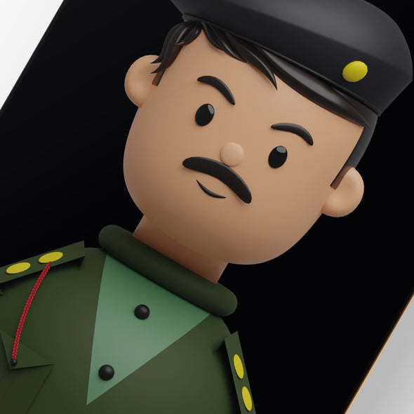 SKATE DECK SADDAM HUSSEIN BIG TOY