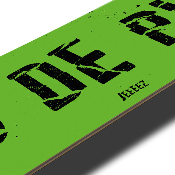 SKATE DECK GREEN FILS DE...