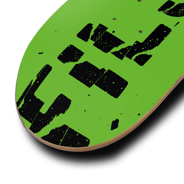 SKATE DECK GREEN FILS DE...