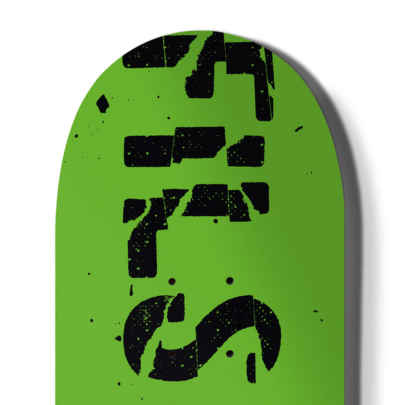 SKATE DECK GREEN FILS DE...