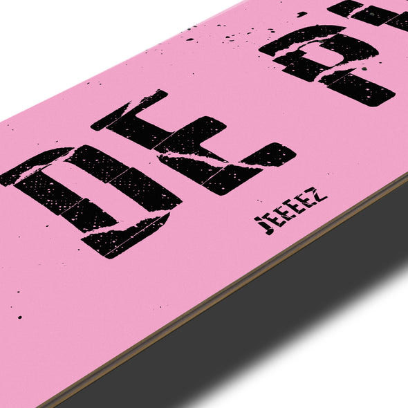 SKATE DECK PINK FILS DE...