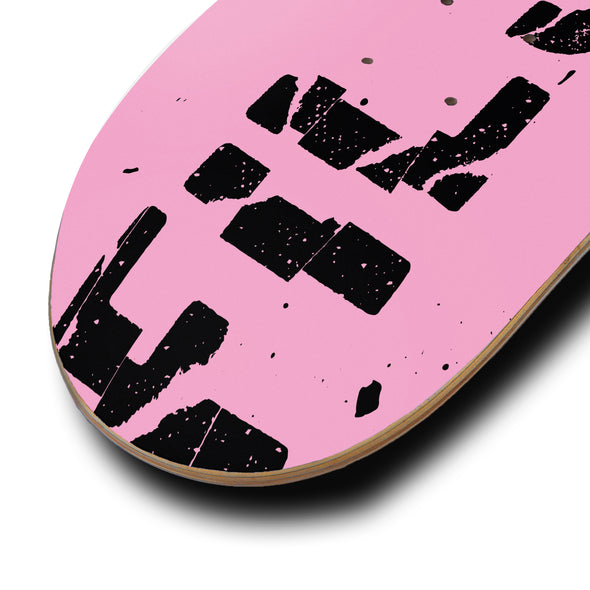 SKATE DECK PINK FILS DE...