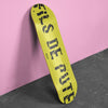 SKATE DECK YELLOW FILS DE...