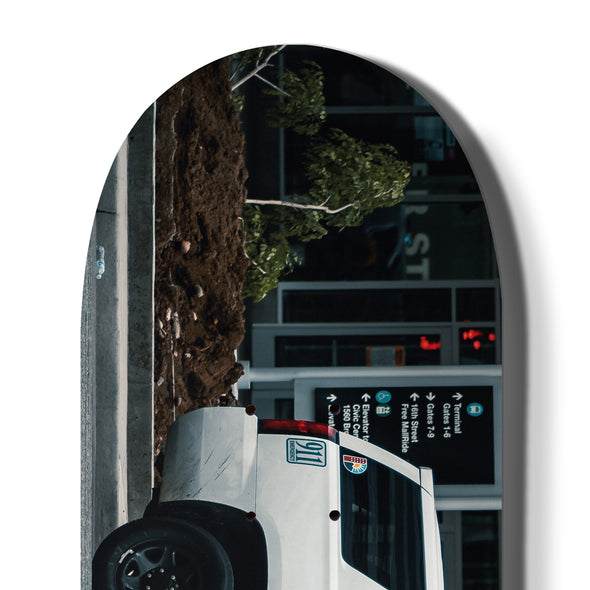 SKATE DECK POLICE CAR FUCK