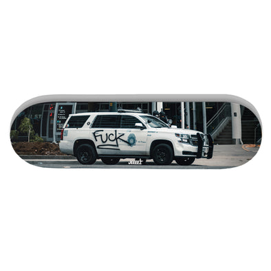 SKATE DECK POLICE CAR FUCK