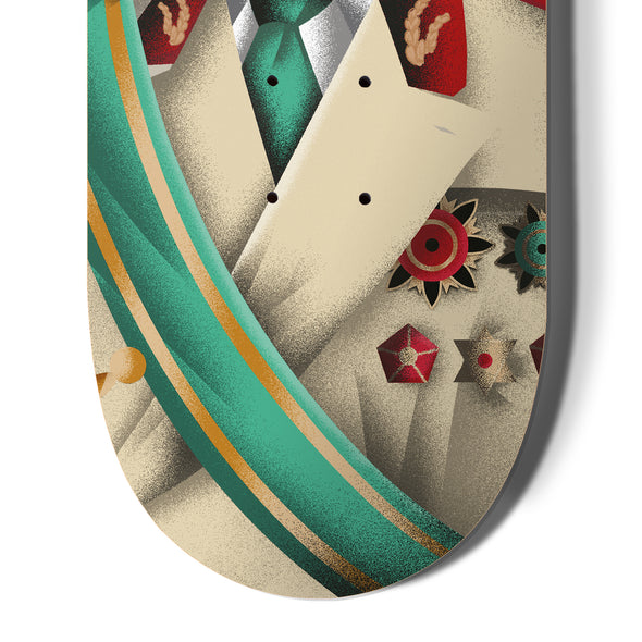 SKATE DECK MOUAMMAR KADHAFI
