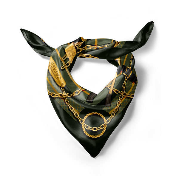 FOULARD EN SOIE JEEEEZ PINCE MONSEIGNEUR - ÉDITION LIMITÉE B&K SILK SCARF