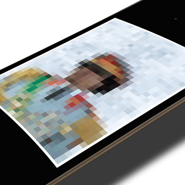 SKATE DECK MOUAMMAR KADHAFI PIXEL
