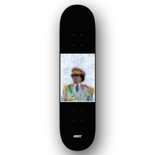 SKATE DECK MOUAMMAR KADHAFI PIXEL