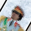 SKATE DECK MOUAMMAR KADHAFI PIXEL