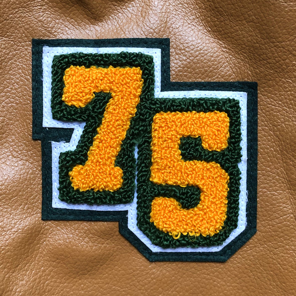 VARSITY JACKET JEEEEZ GREEN - FROM FUCKING PANAME MADAME