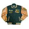 VARSITY JACKET JEEEEZ GREEN - FROM FUCKING PANAME MADAME