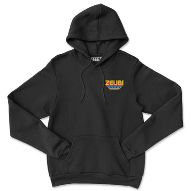 HOODIE NOIR ZEUBI COEUR