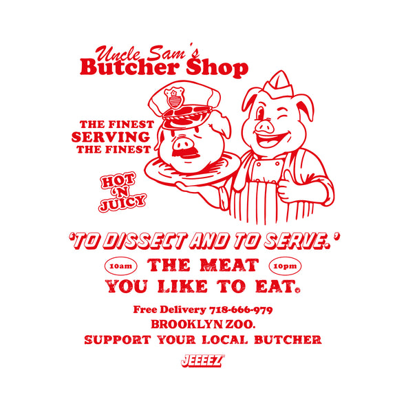 T-SHIRT UNCLE SAM'S BUTCHER SHOP