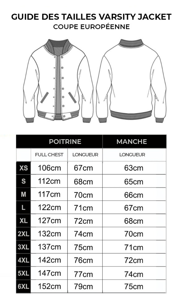VARSITY JACKET JEEEEZ BLACK - FROM FUCKING PANAME MADAME