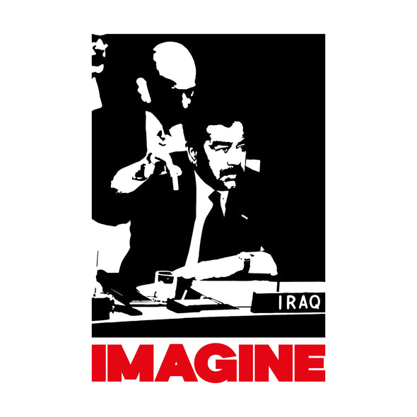 HOODIE IMAGINE SADDAM AT THE UNITED NATIONS