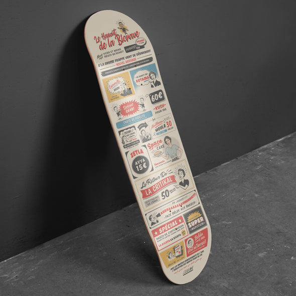SKATE DECK VINTAGE LE HANOUT DE LA BICRAVE