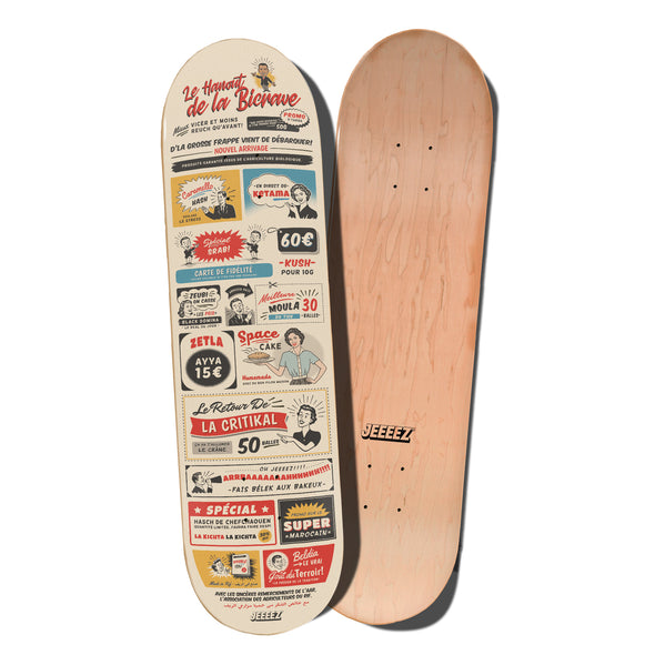SKATE DECK VINTAGE LE HANOUT DE LA BICRAVE