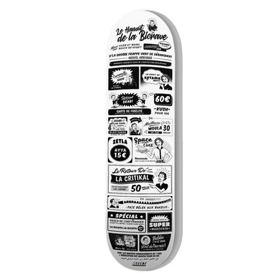 SKATE DECK WHITE LE HANOUT DE LA BICRAVE