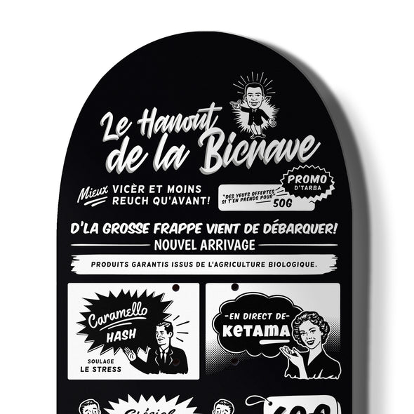 SKATE DECK BLACK LE HANOUT DE LA BICRAVE