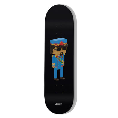 SKATE DECK MOUAMMAR KADHAFI MEEBITS