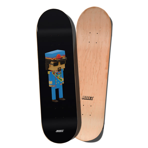 SKATE DECK MOUAMMAR KADHAFI MEEBITS