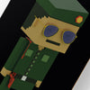 SKATE DECK SADDAM HUSSEIN MEEBITS
