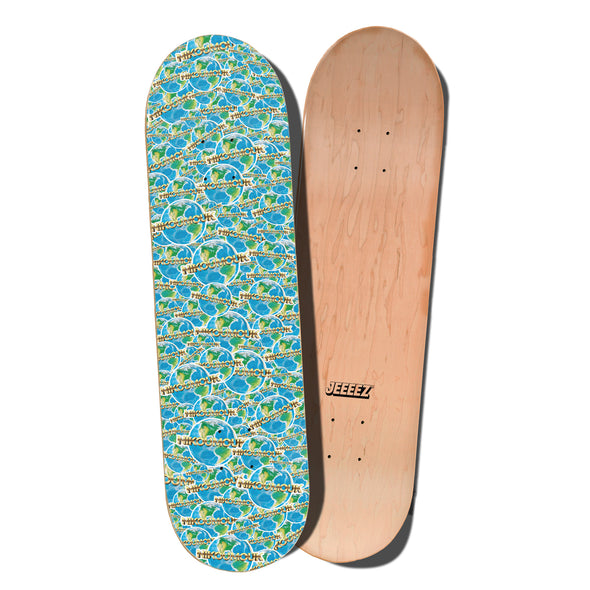 SKATE DECK NIKOUMOUK STICKERS BOMB