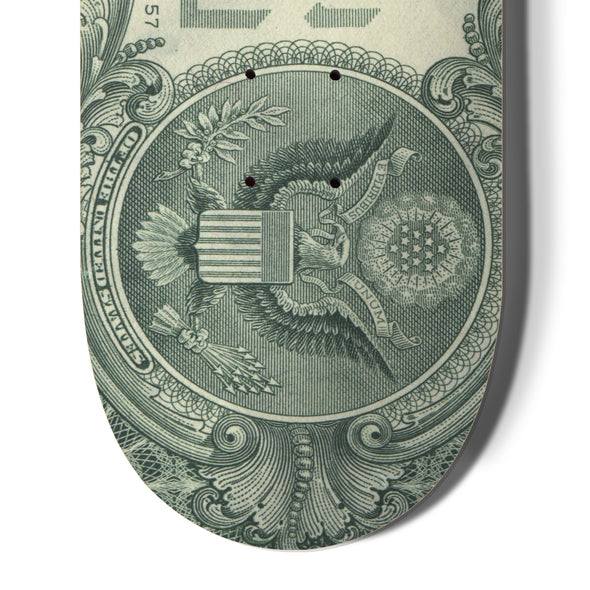 SKATE DECK IN Z*B WE TRUST