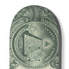 SKATE DECK IN Z*B WE TRUST