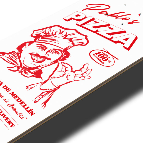 SKATE DECK PABLO'S PIZZA