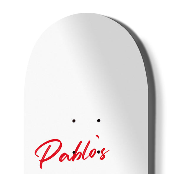 SKATE DECK PABLO'S PIZZA