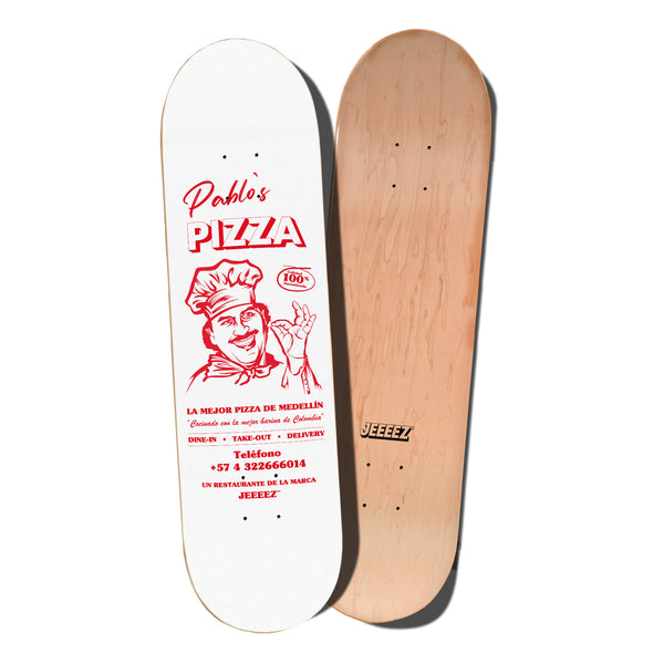 SKATE DECK PABLO'S PIZZA