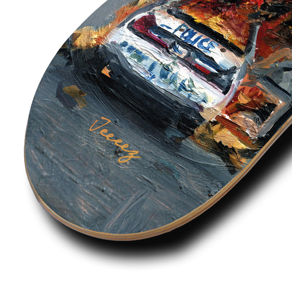 SKATE DECK IT'S HOT OVER HERE