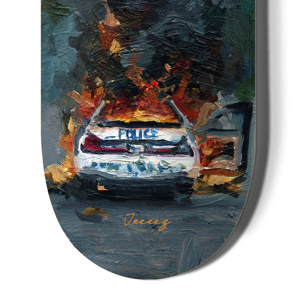 SKATE DECK IT'S HOT OVER HERE